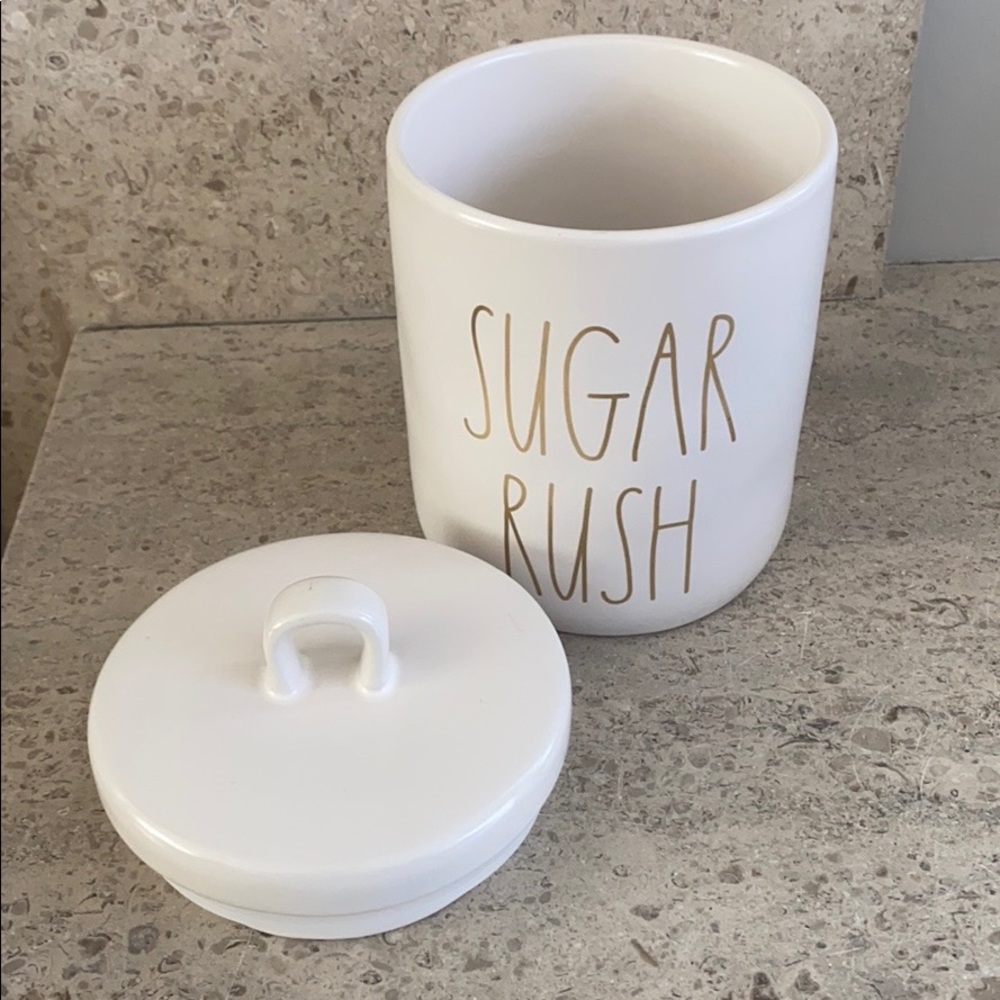 Rae Dunn “Sugar Rush” Ceramic Canister. - Picture 2 of 4
